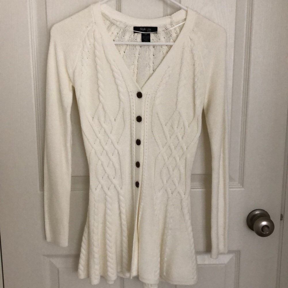 Cream Cardigan